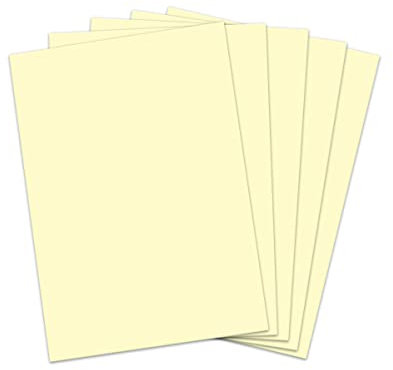 Briefpapier Kopierpapier gelb Briefbogen eibfarbiges Papier 90 g/qm DIN A4 (250 Blätter)