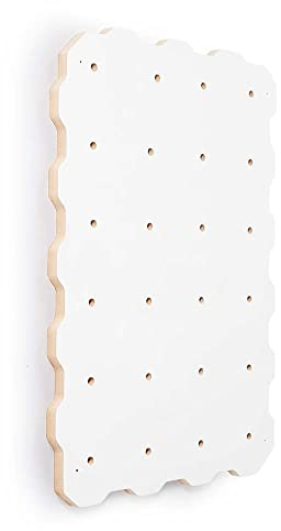 MAMOI® Muro de Escalada para niños | Muro de Escalada para habitación de Madera Natural o Madera de Yarn | Pared de Escalada sostenible | Muro de Escalada para niños con Asas | 100% Eco