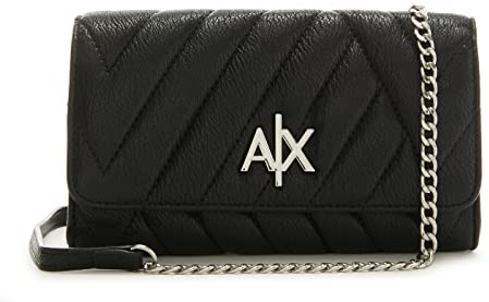 Armani Exchange Women's Wallet on Chain Black NA
