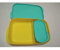 Tupperware Pranzo in plastica adatto per portare il pranzo in ufficio a scuola (multicolore)