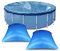 Cuscino Piscina Invernale Quadrato 4×4ft, Cuscino Aria Piscina Copertura Invernale, Cuscino Gonfiabile Invernale Piscina, Accessori per Piscina Copertura Invernale Galleggiante Svernante (2 Pezzi)