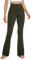 CRZ YOGA Damen Butterluxe Yogahose Schlaghose High Waist Blickdicht Flared Leggings Bootcut Bootleg Soft Sporthose - 81cm Olivgrün 38
