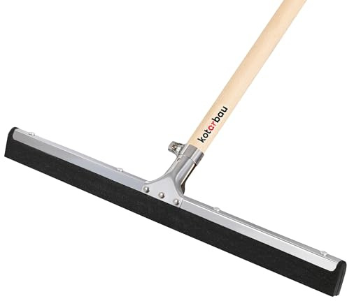 KOTARBAU® Extractor de agua de 45 cm con mango de madera de 150 cm, para limpieza de suelos, espuma de agua