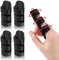 Wisesso Trigger Finger Splint, Fingerschienen für Begradigung & Trigger Finger & gebrochene Finger, Finger Brace Fits Index Finger - Middle Finger - Ring Finger (Schwarz)