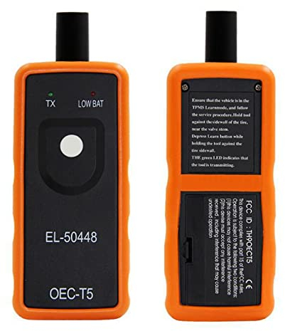 Xingdianfu EL-50448 Outil de programmation automatique TPMS pour OPEL/GM OEC-T, outil d'apprentissage pour réinitialiser la pression des pneus