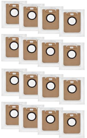 4 pares de bolsas de basura de tela reutilizables universales para aspiradora D10 D10s para el hogar, bolsa de polvo de basura para el hogar, bolsa de polvo de microfiltración, bolsa de polvo