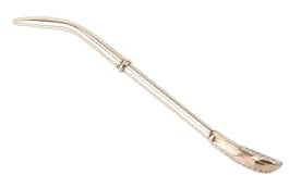 Pajita grande de acero inoxidable con pico de loro, pajita para infusión de mate, pajita para té mate