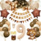 9. Geburtstagsdeko Junge Mädchen, Kindergeburtstag Deko mit Bär Luftballon, 9 Jahre Geburtstag Bär Deko, Happy Birthday Banner, Folienballon 9, Cake Topper, Partydeko für 9 Jahre Junge