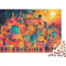 Moschee 500 Stück Puzzles Ramadan-Feierlichkeiten Geschicklichkeitsspiel Für Die Ganze Familie DIY Kreative Unterhaltung Schöne Geschenkidee Premium Quality Mehrfarbig 500pcs (52x38cm)