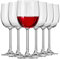 Krosno GEMA Bicchieri da vino bianco e rosso | Set di 6 bicchieri | 340 ML | per casa, ristorante e feste | lavabile in lavastoviglie