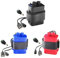 TENCOCO 12V Waterproof Battery for Case Box with USB Support 6x 18650 Battery for Bike LED Light Lamp Smartphone Black