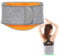 ZHYUAN Rückenwärmer Wärmeschutz Gürtel,Nierenwärmer,Lendenbandage aus Plüsch,Nierenwärmer Leibwärmer für Damen,Unisex Wärmegürtel,Unisex Rückenwärmer,Nierenwärmer Winter Rückenwärmer,Grau,Größe L
