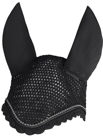 Eskadron Platinum Fliegenohren Pearls, Größe:Warmblut, Farbe:Soft Rouge