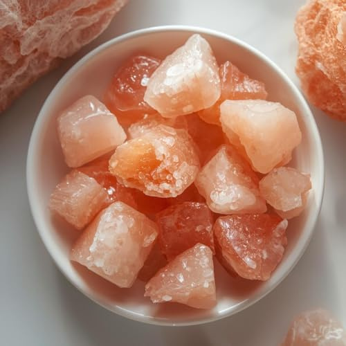 Himalayan salt chunks pack food grade SOL lick stones bath salt spa inhaler rock salt crystals from Punjab, Pakistan (5KG CHUNKS)