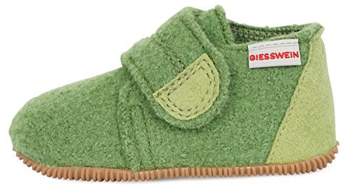 Giesswein Unisex Kinder Oberstaufen Ungefüttert Hausschuhe, Gras 46719 EU
