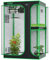 VIVOSUN D436 2-in-1 4x3 Wachstumszelt, 121,9 x 91,4 x 182,9 cm, hochreflektierendes Mylar mit Mehrkammer und Bodenwanne für Hydrokultur-Zimmerpflanzen