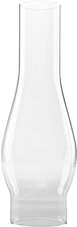 Light of Mine | 7,4 x 25,4 cm Öllampen-Ersatzlampe | Öllampen-Schornstein | Sturmlampen-Glas-Ersatz | klarer, glatter Schornstein für Rayo und zentrale Zugluftbrenner