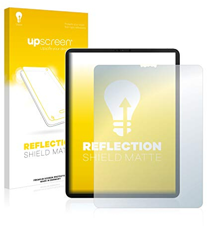 upscreen Entspiegelungs-Schutzfolie für Apple iPad Pro 12.9 WiFi 2020 (4. Gen.) Displayschutz-Folie Matt [Anti-Reflex, Anti-Fingerprint]