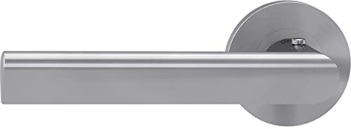 Türdrücker/Türbeschlag - TRI 134 smart2lock - mit Schließmechanik im Griff - schließen/verriegeln ohne Schlüsselrosette (DIN LINKS)