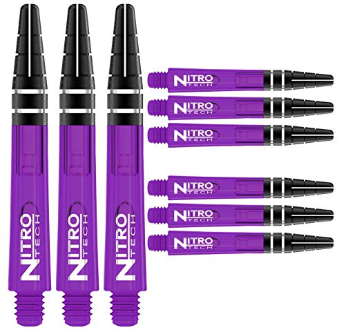 RED DRAGON Nitrotech-Stäbe, mittelgroß, Violett, 3 Sets pro Packung (9 Stäbe insgesamt)