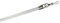 Clear Curtain Draw Rod (Pack of 2) (75cm)