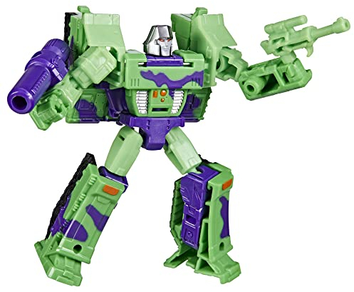 Transformers Hasbro Spielzeug Generations Legacy 8,5 cm große Core-Klasse G2 Universe Megatron Action-Figur, für Kinder ab 8, Multi, F3015