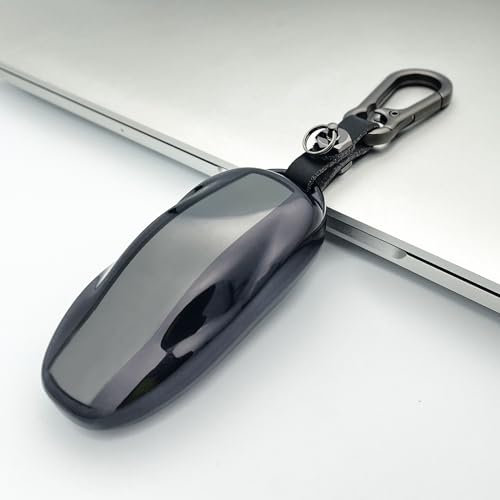 TANDRIVE Key Fob Cover Holder for Tesla Model S (X Y 3),Black