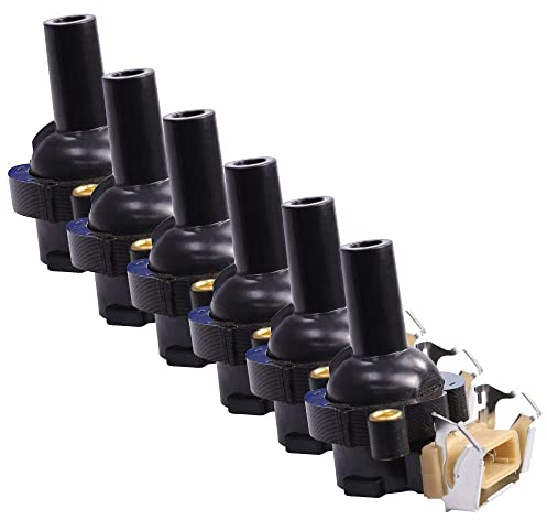 BESTPRICE 6x Zündspule -polig Zündmodul Passend für BMW 3er (E36),3er (E46), 5er (E39), 7er (E38), 8er (E31), X5 (E53),Z3er Coupe (E36),Z3 Roadster (E36)