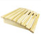 HJJKKH Saunakopfstütze aus Holz, Sauna-Kopfstützenkissen, 100 % natürliches Holz, Nackenkissen, Kopfstütze für Sauna, Sauna, Zubehör (Holzstil-3)