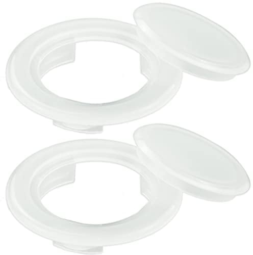 SZCXDKJ 2 Piezas de Anillo de Agujero Para Sombrilla de Mesa Con Tapa, Orificio de Plástico de 42 mm de Diámetro Interior, Para Mantel