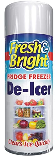 Fridge Freezer De-Icer Spray 200ml Quick Ice Remover Anti-Bacterial Deicer Spray UK (1x De-Icer Spray 200ml)