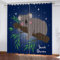 GIOVIA 3D Koala Gardinen Abdunkelnde Sternenhimmel Koala Kindervorhänge Vorhang mit ösen 2er Set Vorhänge Blickdicht Verdunkelungs für Kinderzimmer Schlafzimmer Wohnzimmer B 140 X H 160 cm