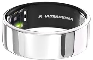 ULTRAHUMAN Ring AIR– Schlaf- und Fitness-Tracker, Smart Ring für Damen und Herren, Keine App-Gebühr für Standardfunktionen, Bis zu 6 Tage Akkulaufzeit (Größe 9)