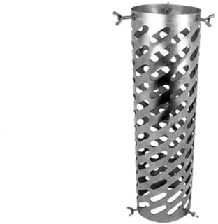 Edelstahl-Schornstein-Außen-Brennholzofen-Auspuffrohr-Camping-Zelt-Schornstein-Schutzhülle (Color : E)