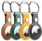 JESWO 4-Pack Portachiavi AirTag, Porta per AirTag Apple, porta airtag, design a pulsante per chiavi, bagagli, zaini o collari per animali domestici