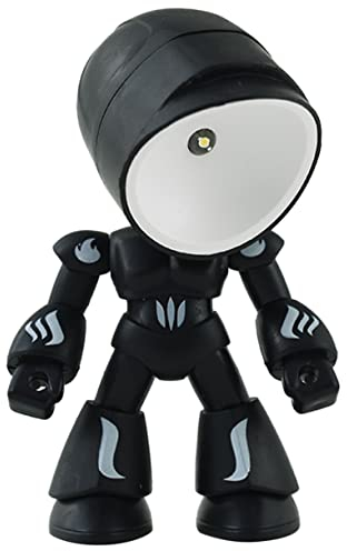 ULDIGI Roboterform Nachtlampe Für Kinderzimmer Led Batteriebetrieben Mit Magnetischem Sockel Drehbarer Kopf Einfache Touch-bedienung Für Schlafzimmer Arbeitszimmer Und Dekorationsräume
