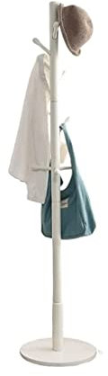 OZBMA Porte-Manteau Arbre Porte-Manteau en Bois Arbre autoportant rétro Minimaliste Porte-Manteau Multifonction Porte-Manteau pour la Maison pour vêtements Sac à Chapeau (Blanc)