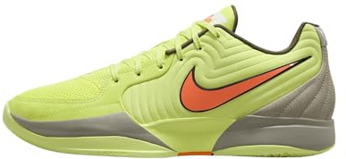 Nike Basketballschuhe Ja 2 (FD7328-001, Black/Light Smoke Grey/Light Lemon Twist/Phantom)