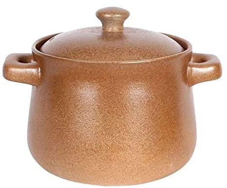 Ceramic Crock Pot solid Soup Pot hot Stew Pot Casserole Cooking Pot Cookware Ceramic Soup Pot Kitchen Cooking ceramic stew pot (One Color 8.5L)