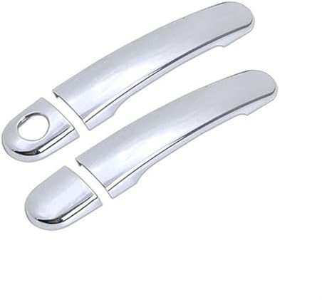 MEXWLOP for Seat, Leon MK2 1P FR FR+, for Cupra, 2006~2012, schwarz glänzende Chrom-Autotürgriffblenden, Zubehör, Styling-Aufkleber ABS-Türgriffschale(Black Model 7)