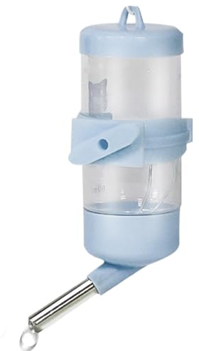 Hitburu Bouteille D Eau pour Hamster, Distributeur D Eau pour Gerbille, Abreuvoir Anti-Goutte pour Furet Nain, Gerbille, Cage et Hydratation des Animaux Domestiques