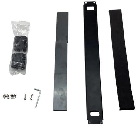 Tool Holder for Packout Toolbox, Magnetic Power Tool Storage Strip with Rubber Coated for surface, Compatible with Packout Aluminium Side Rails, Metal + Magnet Construction, Easy Installation, Black
