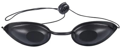 Solarium Brille, Schutzbrille Rotlichtlampe UV & Infrarot, Augenschutz | UV-Schutz, Memory-Flex, Federleicht, Pro-Design