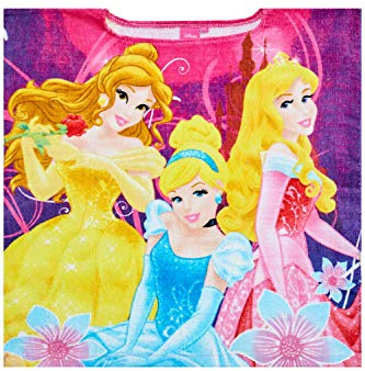 Disney Princess Velour Poncho Strandlaken Strandtuch Handtuch Prinzessinen