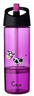 Carl Oscar - 2in1 Snack/Trinkflasche Farbe Pink