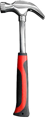 Dekton 16oz Carbon Steel Claw Hammer-heavy-duty Construction| Anti-slip Grip Handle| Precision Balanced| Ideal For Carpentry, Construction| Durable And Reliable| Rust-resistant| Essential Tool For Use