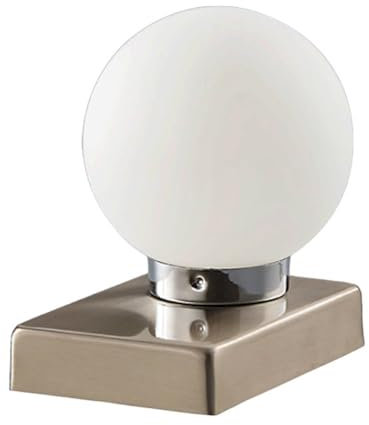 Lindby Tischlampe 'Naomi' (Modern) in Weiß aus Metall u.a. für Schlafzimmer (1 flammig, E14) - Tischleuchte, Schreibtischlampe, Nachttischlampe, Schlafzimmerleuchte