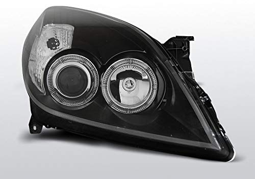 Angel Eyes Scheinwerfer Set in schwarz für Opel Vectra C 09.2005-2008