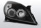 Angel Eyes Scheinwerfer Set in schwarz für Opel Vectra C 09.2005-2008