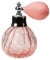 Inzopo Botella de cristal vacía vintage de 100 ml con atomizador de perfume y spray rellenable que te hace elegante color rosa